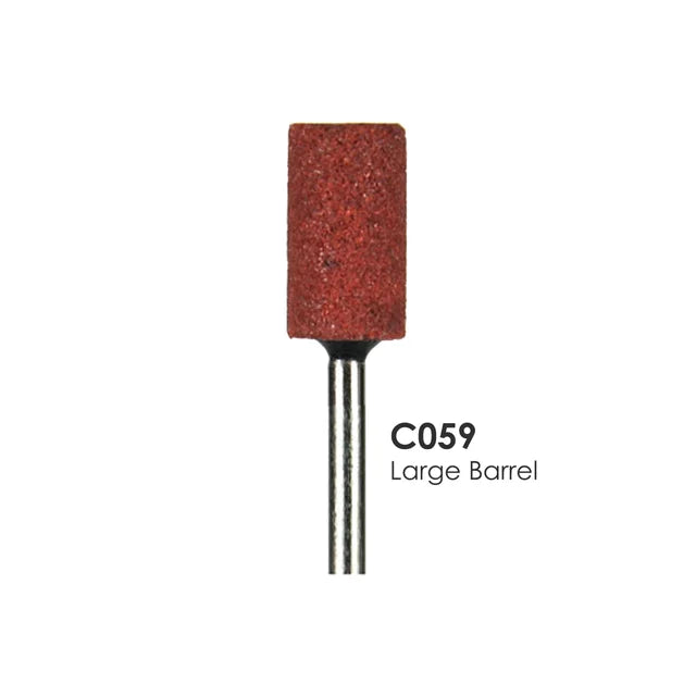 BesQual Mounted Red Stone/Coral