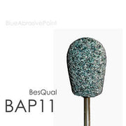 BesQual Blue Abrasive Stones, 10 Pieces