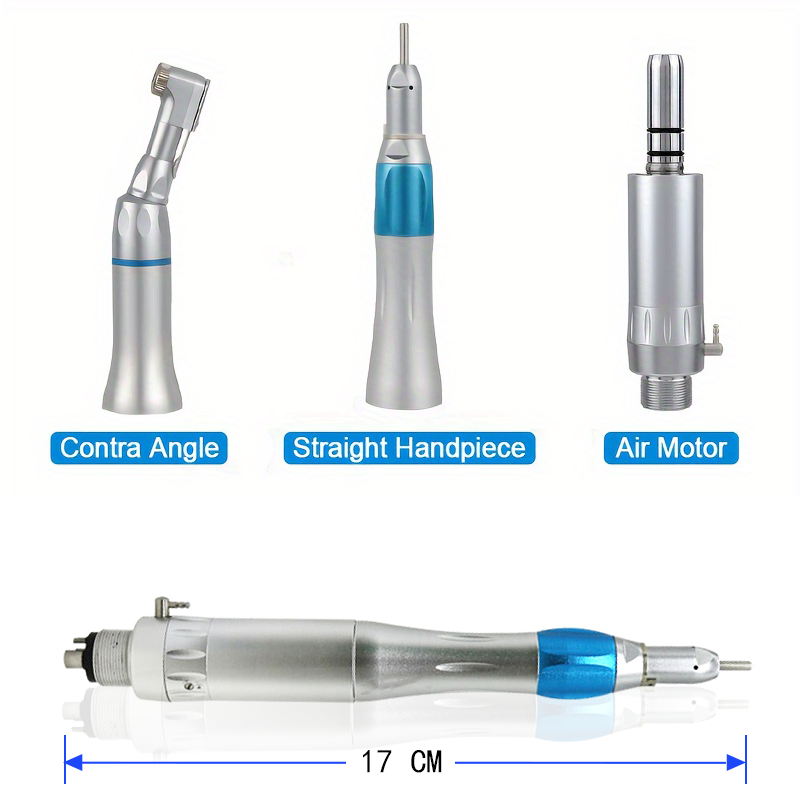 Low-Speed Handpiece Set with 3 Pieces (Latch Type)