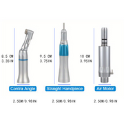 Set with 2 High-Speed Handpieces and 3 Low-Speed Units