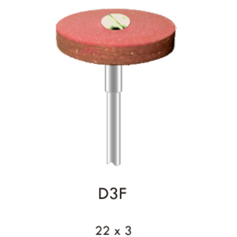 Dental Polishing Rubber Diamond Wheel Disc 26mm, 1pc