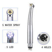 High-Speed Handpiece with 5 LEDs & 5 Water Sprays