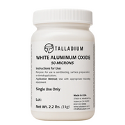 Talladium White Aluminum Oxide – 50 Microns (High purity)