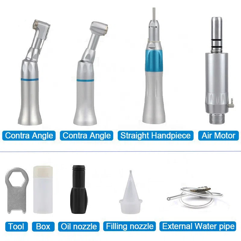 Low-Speed Handpiece Set with 3 Pieces (Latch Type)
